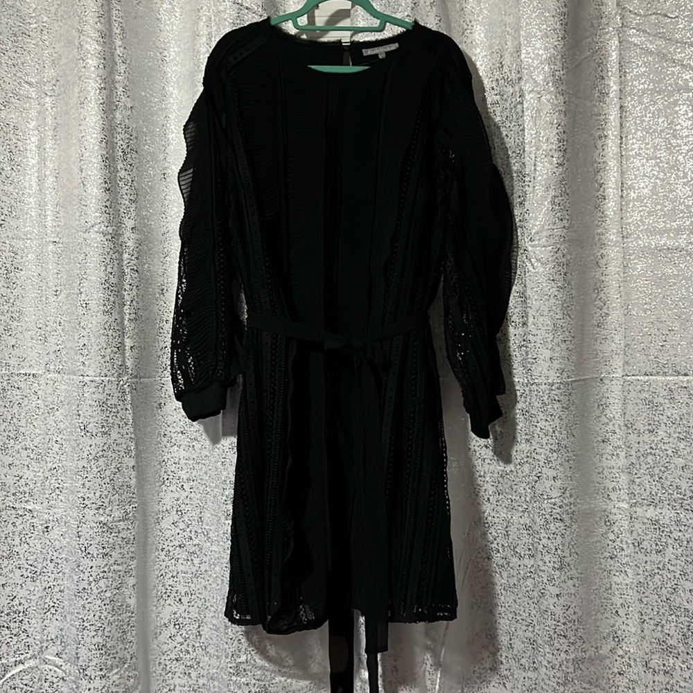 Anthropologie Reine Ruffled Mini Dress